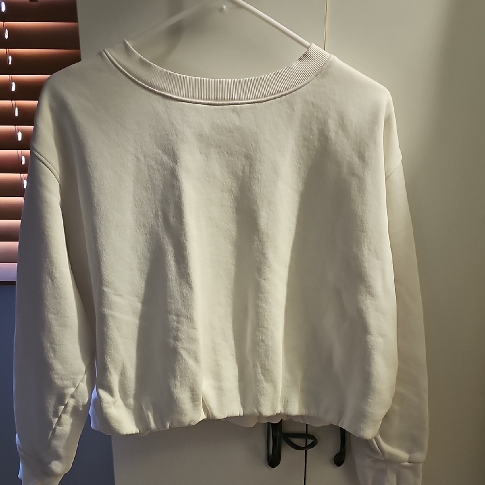 Cozy White Sweatshirt